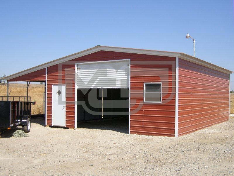 Continuous Roof Barn | Vertical Roof | 36W x 26L x 10H | Enclosed Barn Continuous Roof Barn | Vertical Roof | 36W x 26L x 10H | Enclosed Barn