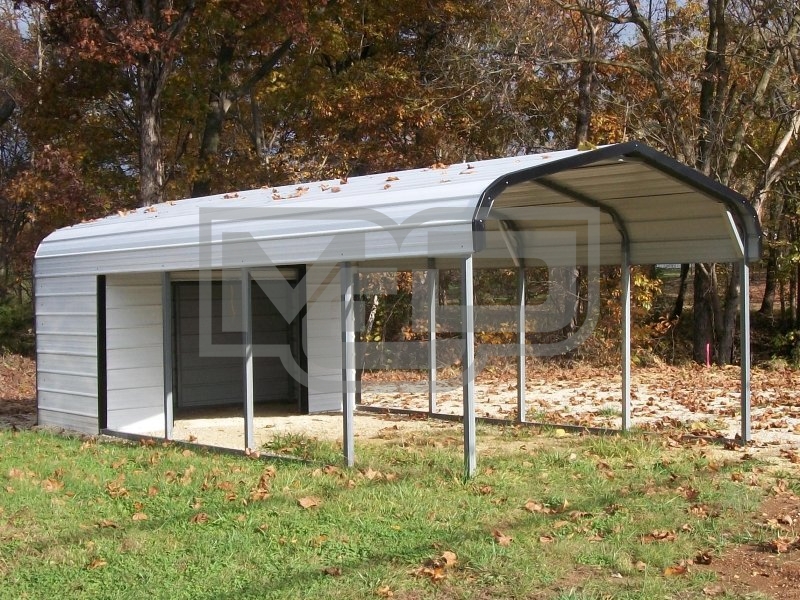 Carport | Regular Roof | 12W x 26L x 6H Utility Carport Carport | Regular Roof | 12W x 26L x 6H Utility Carport