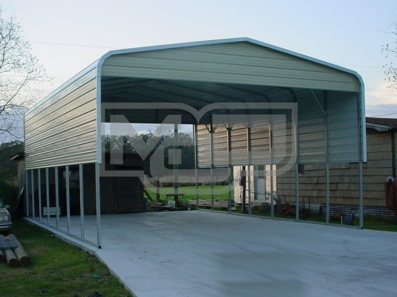 Carport | Regular Roof | 22W x 36L x 11H | 4 Panels | 2 Gables Carport | Regular Roof | 22W x 36L x 11H | 4 Panels | 2 Gables