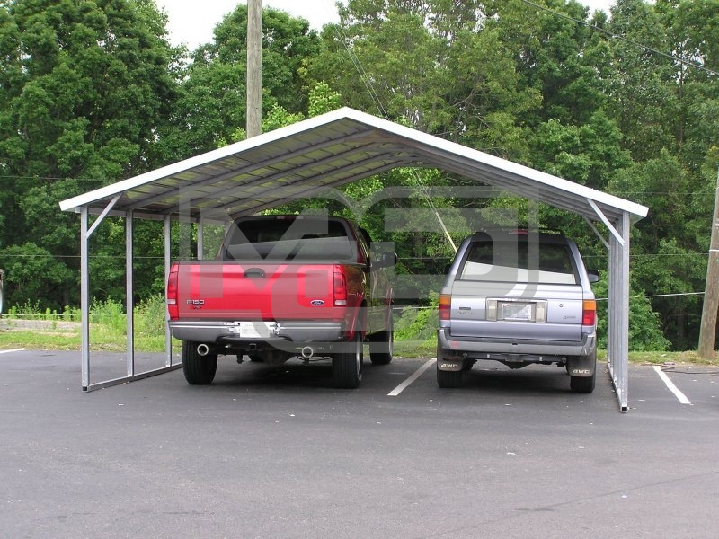 Carport | Boxed Eave Roof | 18W x 21L x 6H Carport | Boxed Eave Roof | 18W x 21L x 6H