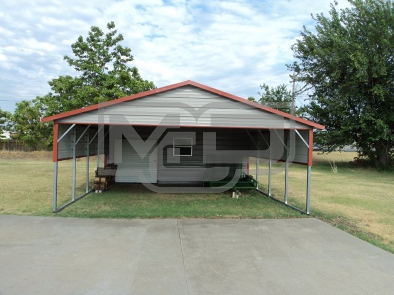 Carport | Regular Roof | 20W x 26L x 7H Utility Carport Combo Carport | Regular Roof | 20W x 26L x 7H Utility Carport Combo