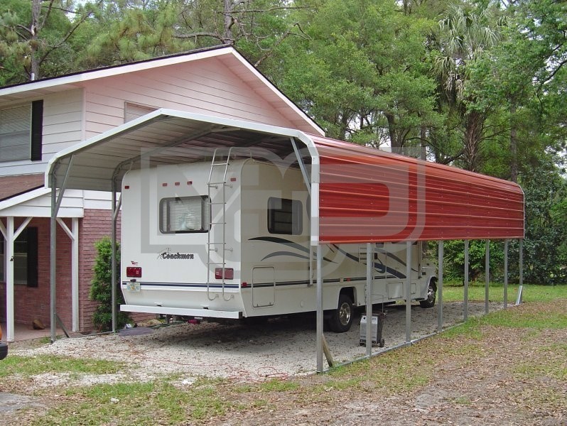 Carport | Regular Roof | 12W x 36L x 8H | RV Carport Covers Carport | Regular Roof | 12W x 36L x 8H | RV Carport Covers