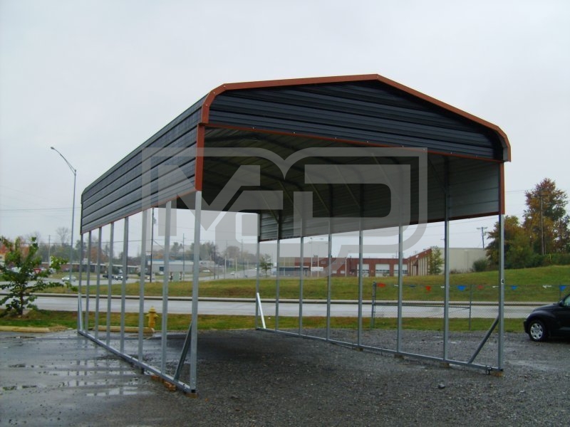 Carport | Regular Roof | 20W x 36L x 12H | RV Motorhome Carport Shelter Carport | Regular Roof | 20W x 36L x 12H | RV Motorhome Carport Shelter
