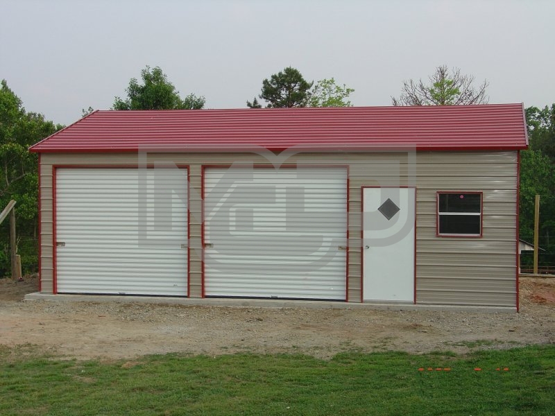 Garage | Boxed Eave Roof | 22W x 36L x 9H | Side Entry Garage Garage | Boxed Eave Roof | 22W x 36L x 9H | Side Entry Garage