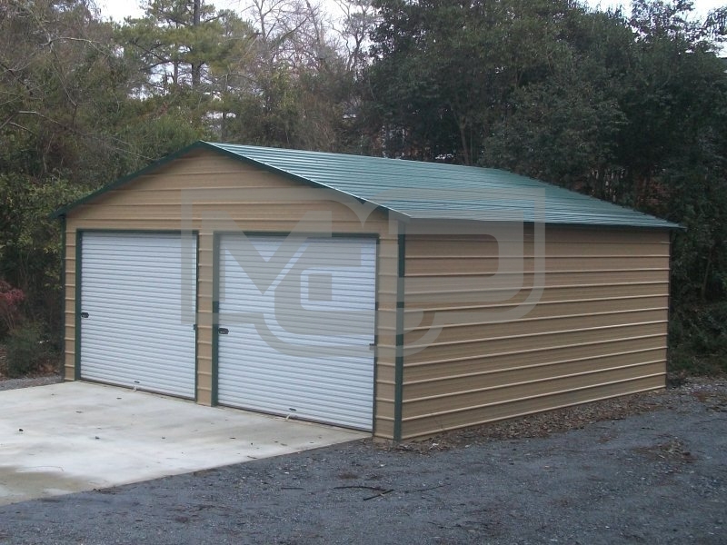 Garage | Boxed Eave Roof | 24W x 26L x 10H` | Side Entry Garage | Boxed Eave Roof | 24W x 26L x 10H` | Side Entry