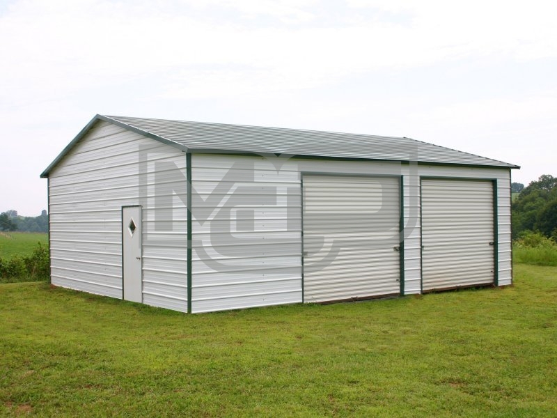 Garage | Boxed Eave Roof | 24W x 31L x 10H | Side Entry Worskhop Garage | Boxed Eave Roof | 24W x 31L x 10H | Side Entry Worskhop