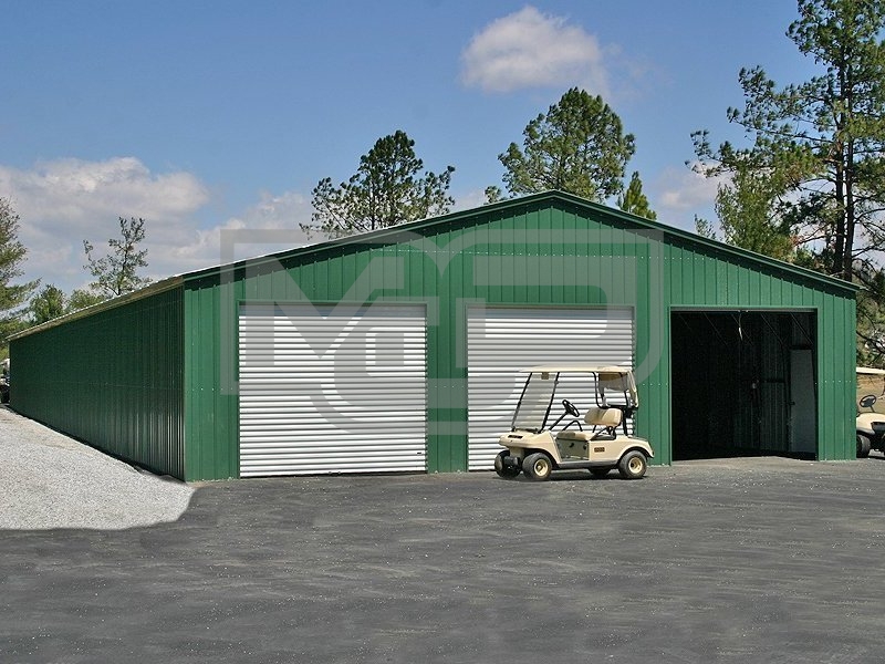 Metal Shop Building | Vertical Roof | 40W x 60L x 12H | Steel Buildings Metal Shop Building | Vertical Roof | 40W x 60L x 12H | Steel Buildings