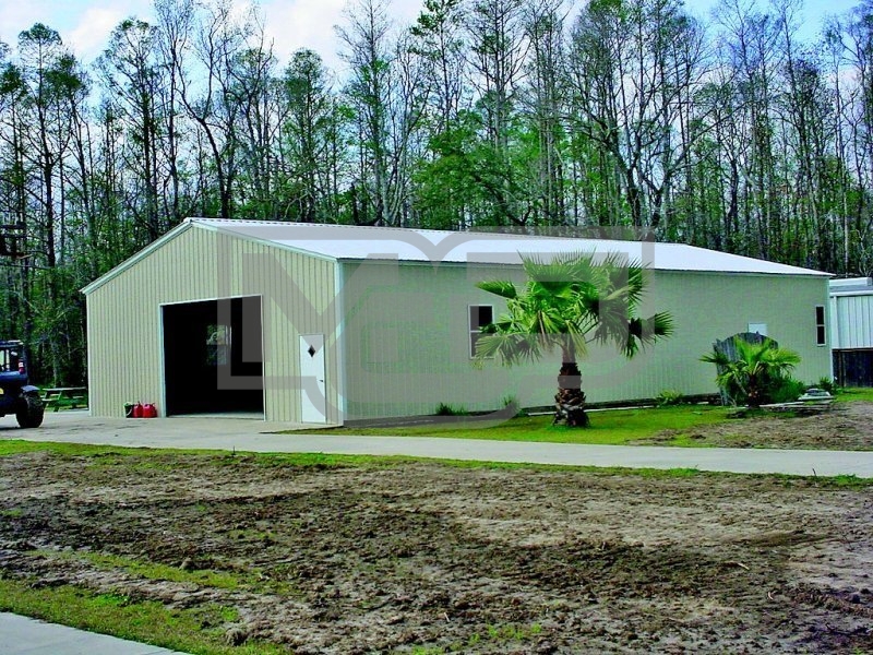 Pre-Fab Metal Building | Vertical Roof | 30W x 61L x 12H | Steel Buildings Pre-Fab Metal Building | Vertical Roof | 30W x 61L x 12H | Steel Buildings
